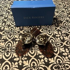 Jack Rogers Georgica jelly sandals - new in box.